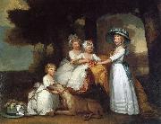 Gilbert Stuart The Children of the Second Duke of Northumberland Spain oil painting artist